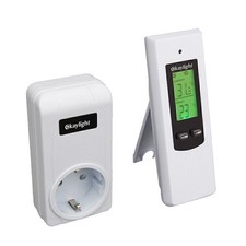 Funk Steckdose LED Thermostat