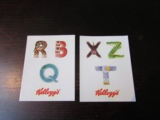 2 Kelloggs - ABC Aufkleber E -