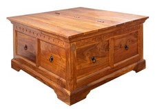 Kolonialstil truhe massivholz - kolonialstil,