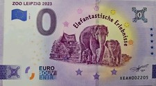 0 Euro Schein Zoo Leipzig 2023