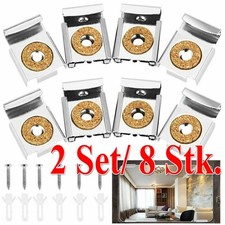 8 Stk. Spiegelklammer