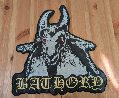 Bathory aufnäher backpatch - bathory,