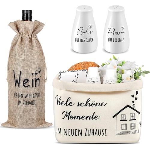 Geschenkkorb einzug haus - geschenkkorb,