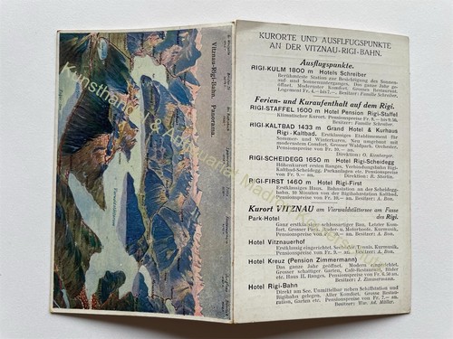 Vitznau rigi bahn 1920 - vitznau,