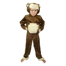 KINDER AFFENKOSTÜM / Karneval Fasching Tier Kostüm Jungen Affen Plüschkostüm