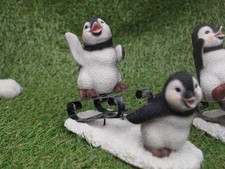 Pinguine Deko Figur auf