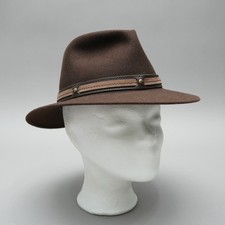 Hut Guerra 1855 handgefertigt aus Filz braun Größe 55 1.MIN