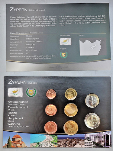 Zypern kms kursmünzensatz - zypern:,