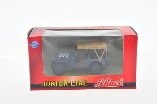 Willys jeep blue schuco - willys,
