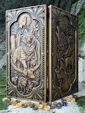 BACKGAMMON - Wolf - Luxus