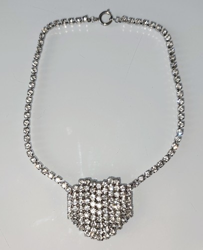 Großes vintage strass collier - vintage,