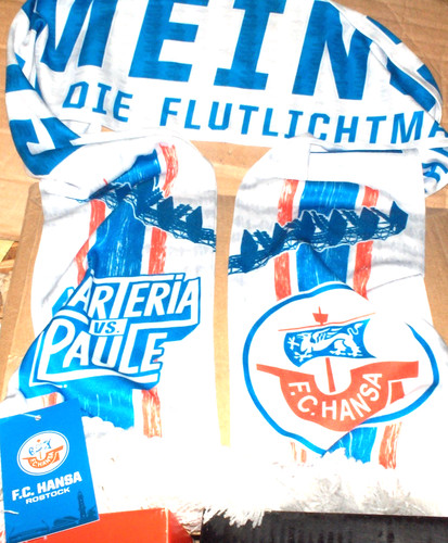 Hansa rostock satinschal - rostock,