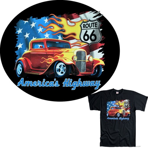 Shirt oldtimer car - oldtimer, us-car