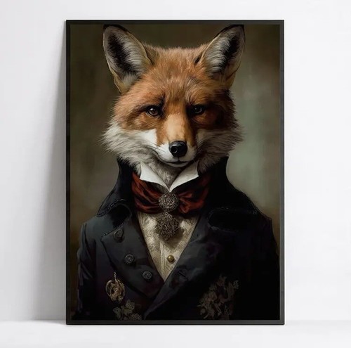 Wandbild fuchs - wandbild,,