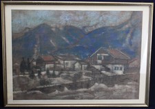 Malerei Gemälde Berge