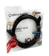 Oehlbach Easy Connect HS.40 High Speed HDMI Kabel Ethernet 4K UHD DTS 1,44m 