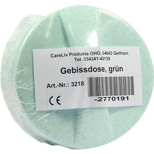 Gebissdose mit einsatz - mit,