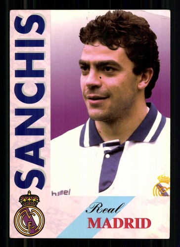 Manolo sanchis autogrammkarte - manolo,