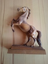 Pferde holz figur  groß gebraucht (Sammlungsauflösung)