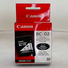 CANON Tinte inkl. Druckkopf BC-02 (Schwarz), 0881A002[AA] [#11926]