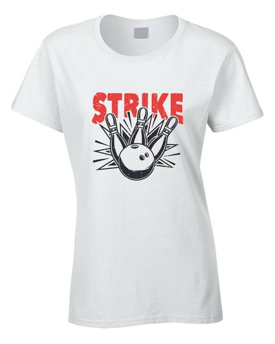 Bowling lustiges damen shirt - bowling,