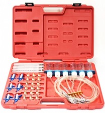 Rücklaufmengen-Prüfgerät f. Common-Rail-Injektoren inkl 24xAdapter Quick Release