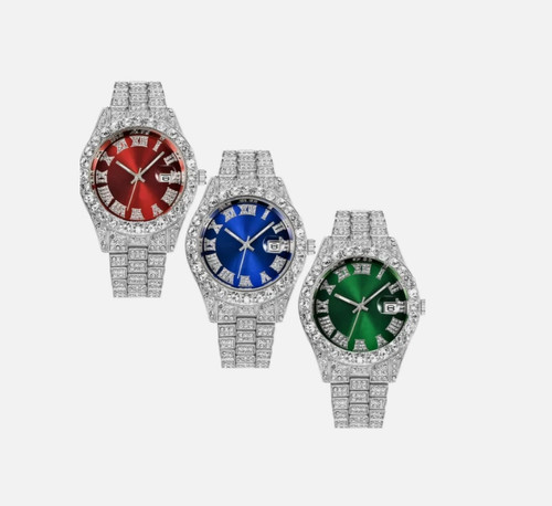 Herrenuhr stahl armbanduhr - herrenuhr,