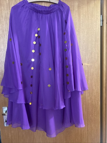 Bauchtanz rock violett - bauchtanz, rock,