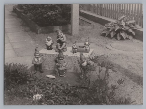 Gartenzwerge ddr altes foto - gartenzwerge,