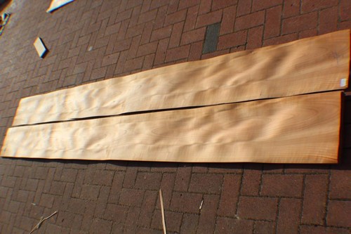 Furnier kirschbaum blatt - furnier, 12