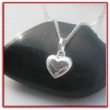 Gravur Herz Anhänger Kette