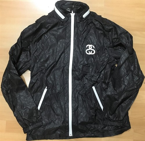 Stüssy windbreaker skull - windbreaker, and