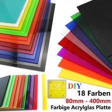 Farbige Acrylglas Platte