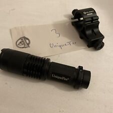 Taschenlampe,Jagd,Aufsatz Gewehr,weiß LED, Neuwertig,Retro,Vintage,UniqueFire