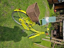 hollandrad 26 zoll, Farbe: grün, Griffschaltung, Fahrradkorb, Licht mit Batterie