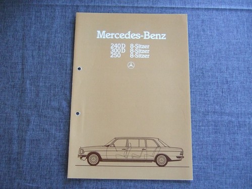 Mercedes prospekt 240d - prospekt,