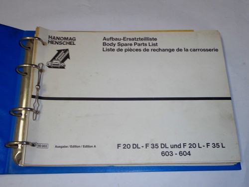 Teilekatalog parts catalog - parts,
