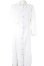 GABI LAUTON Übergangsmantel Damen Mantel Gr. DE 38 wollweiß Boho-Look