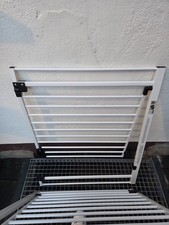 2x BOMI Treppenschutzgitter XXL „Merle“ – ohne Bohren, automatisch schließend