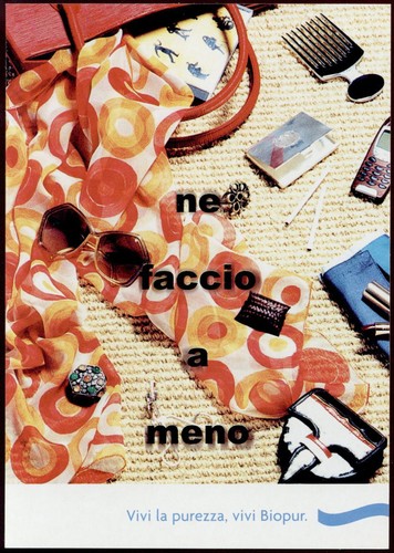 Advertising postcard promocard - advertising,