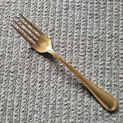 Gabel vergoldet rostfrei - gabel, |