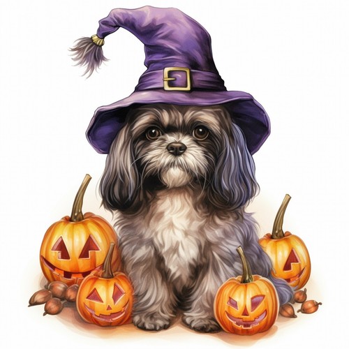 100x shih tzu auto - 100x, aufkleber