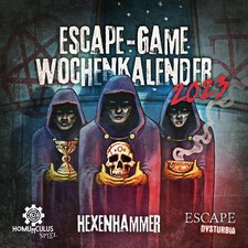 Escape-Game-Wochenkalender 2023: Hexenhammer: Der Tischkalender mit spannen