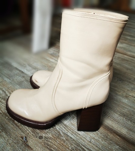 Damenstiefel beige creme - damenstiefel,, beige/creme