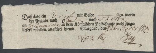 407846 preußen postschein - 407846),