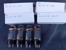 4 x Pentode 6L6   gelabelt