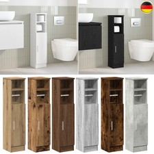 Badezimmerschrank mit Rollenhalter Toilettenpapierhalter WC-Papier Schrank DE