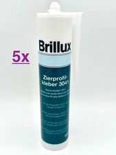 5x Brillux Zierprofilkleber 3041 für alle Zierprofile Tapeten-Eckprofile 525g