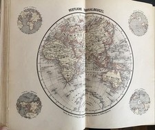 Band 17.  Atlas. Mit 55  doppelseitigen, farbigen Stahlstichkarten, zahlreichen 