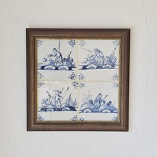 Antike gerahmte Kacheln